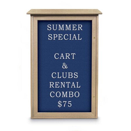 United Visual Products Indoor Enclosed Combo Board, 72"x36", White Frame/Green & Black UVCB7236W-GREEN-BLACK